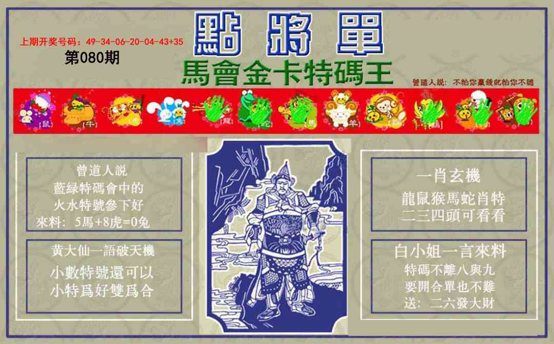 080期点将单[图]